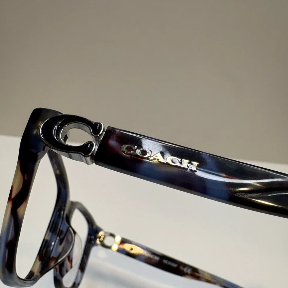 COACH HC 6154F - 5613 (Blue Tortoise) 52•17•140‎ COACH EYEGLASSES COACH GLASSES